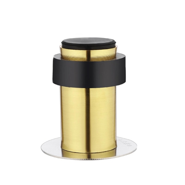 60 mm:n ovensuoja, liimautuva seinäsuoja, ruostumaton teräs, rei'ittämätön pyöreä ovenpysäytin vessalle, Qinhai 60mm Golden