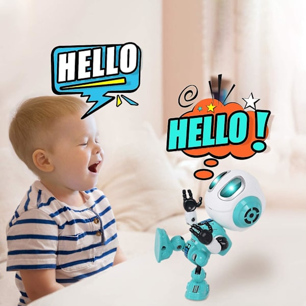 Coola leksaker för pojkar och flickor i åldern 3-8 år, talande robot för barn, populära presenter för pojkar och flickor i åldern 2-7 år, roliga leksaker för pojkar och flickor i åldern 4-9 år, för barn Chris
