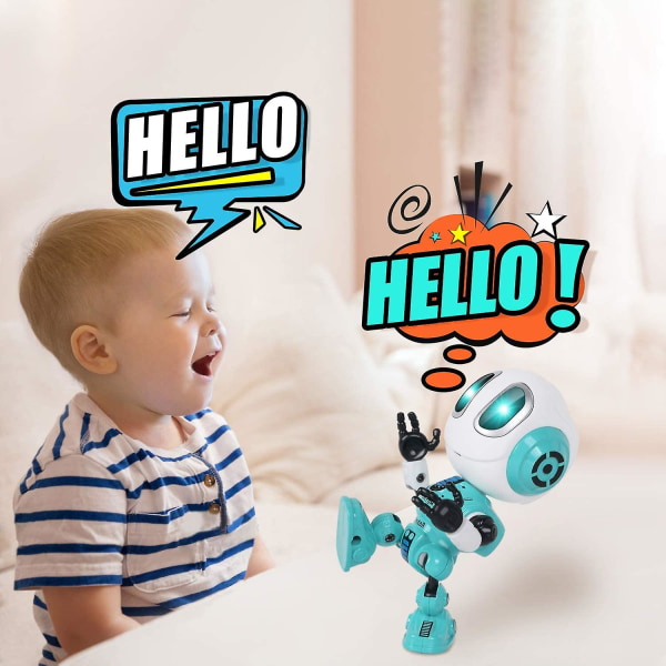 Kule leker for gutter og jenter i alderen 3-8 år, snakkerobot for barn, populære gaver for gutter og jenter i alderen 2-7 år, morsomme leker for gutter og jenter i alderen 4-9 år, for barn Chris