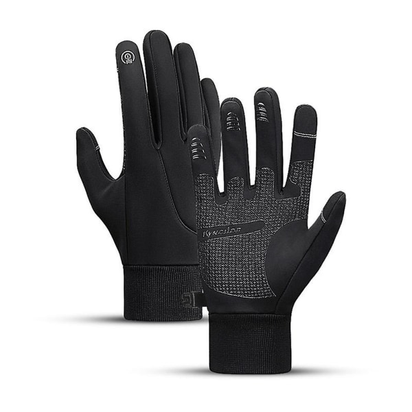 Comfyhands - thermal Handskar,comfyhands Winter Touchscreen Handskar För Män Dam L Black