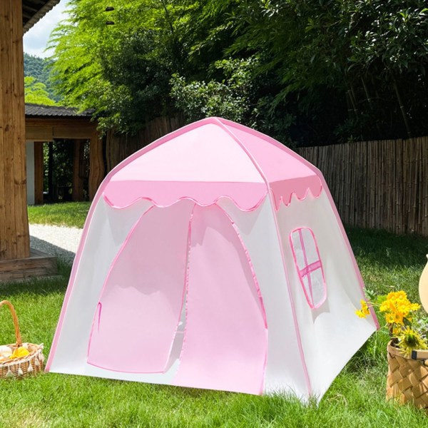 1,3M lasten teltta leikkihuone ROSA blue