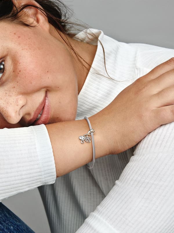 Pandora - Family Infinity Triple Hängeberlock - Sterling silver