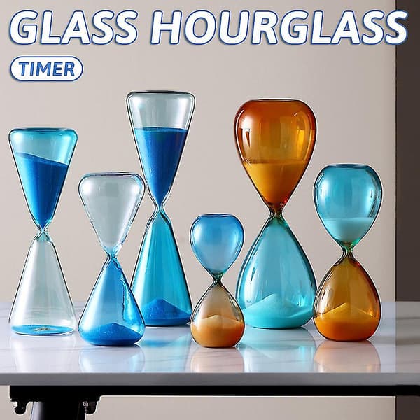 Sand Timer 10/15/30/60 Minuter Timglas Timer För Vardagsrum Kontor Dekoration E 10 Minutes