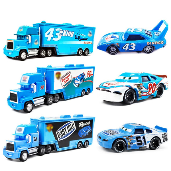 Disney Pixar Cars 3 Salama McQueen Kuorma-auto - Täydellinen A13