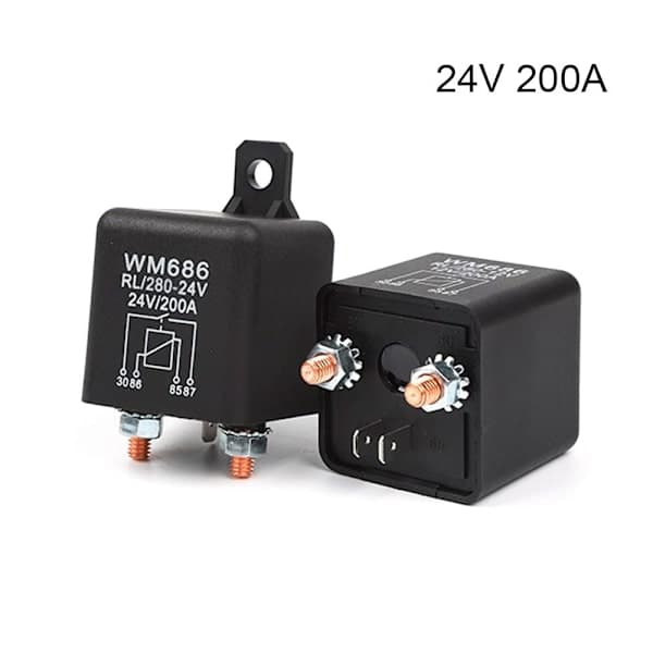Bilrelæ Starterrelæ 24V 200A 24V 200A 24V 200A 24V 200A 24V 200A