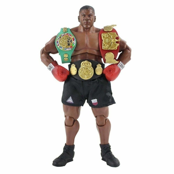 Mike Tyson figurbokser med 3 hodeskulpturer Actionfigur samleobjekter-modell