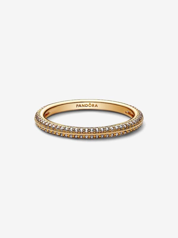Pandora - P ME Pavé Ring - 14k guldplätering Circumference: 52mm
