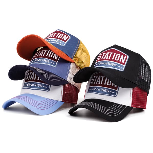 Basebollkeps bomull solhatt mode broderi sommar utomhus hatt unisex