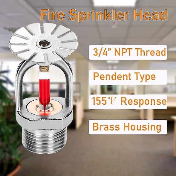 68/155 brannsprinklerhode anheng type messing sprinklerhoder for hjemmekontor fabrikkbygning
