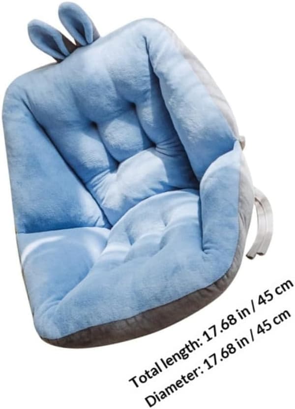 Ryggstøttepute Stol Ryggstøttepute 45*45cm Polyester Bærbar Komfortabel Delikat