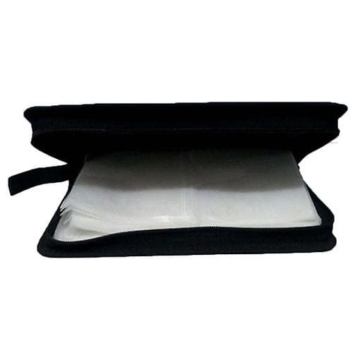 80 Slot Dvd Cd Disk Holder Album Opbevaring Etui Tom Foldbar Bærepose Organizer