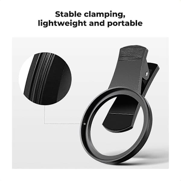 Concept Clip-on Filter 52mm CPL Filter Polarisationsfilter til Telefon Clip