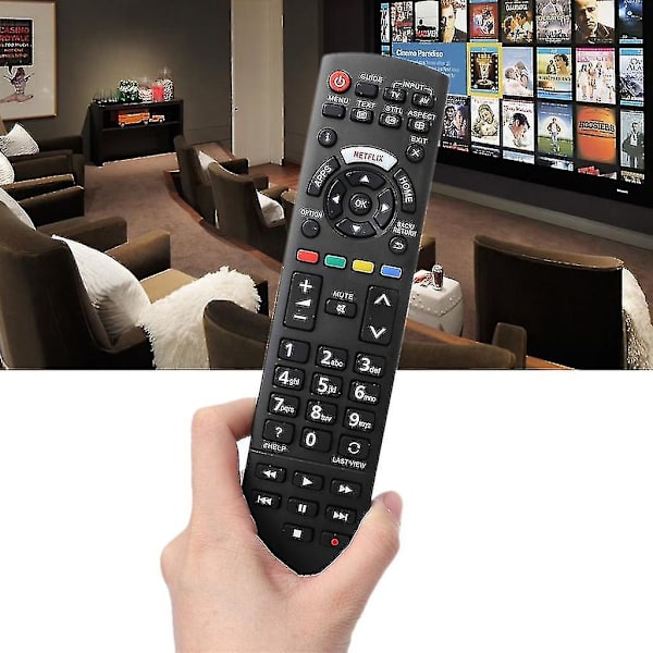 Fjärrkontroll för Panasonic Smart LED TV med Netflix-knappar N2qayb001008 N2qayb000926 N2qayb001013 N2qayb001009 N2qayb001109