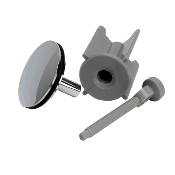 Universell handfatsplugg Badrum 40mm Pop-up-plugg Utbytesavloppsplugg Avtagbar Justerbar Manuell L