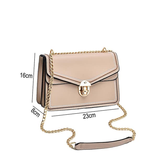 Crossbody skuldertaske til kvinder, håndtasker Light Khaki