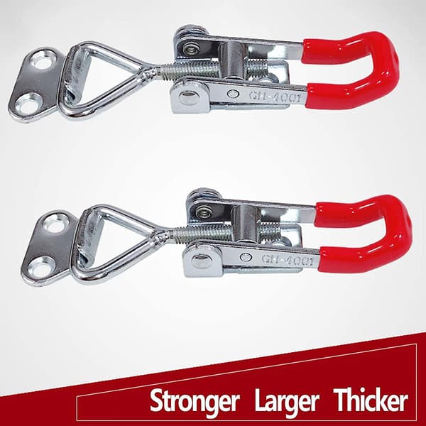 5 stk. Metal Toggle Latch, Justerbar Klemme Toggle Toggles, Quick Release Latch Crday Gave