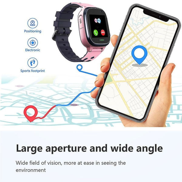 HHL Barn Smart Klocka Telefon 2g Kamera Touch Multifunktionell GPS Tracker SOS Klocka