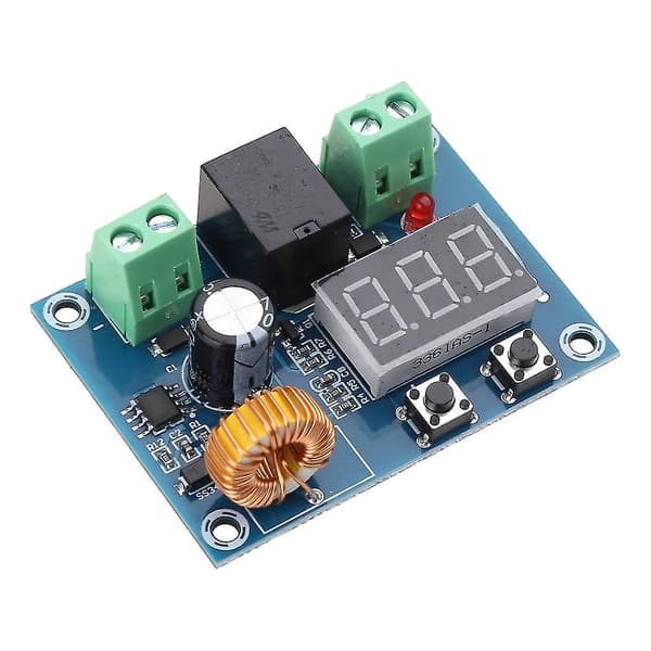 Digitalt LED-display Batteri Lav Spænding Afbrydelse Beskyttelse Undervoltage Modul