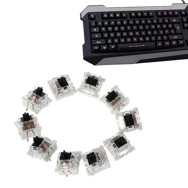 Gateron mekaniska tangentbordsswitchar 3 stift Rgb Smd-switchar för Gateron Cherry Mx