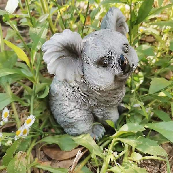 Söta figurer Eye-catng Resin En Figurer Utomhus Råttor Qy