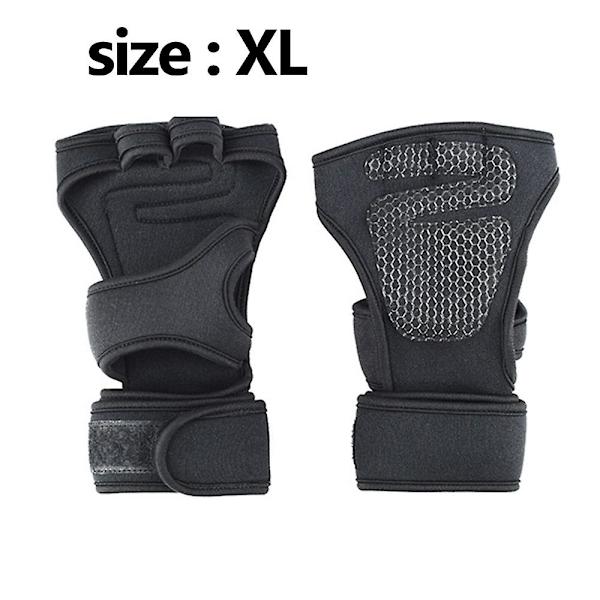 Cross Training Handskar Med Handledsstöd För Gymträning, Tyngdlyftning XL