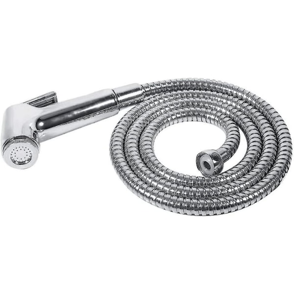 Toalett Bidet Dusjspray Slangeholder - Multifunksjonell ABS Bad Håndholdt Toalett Bidet Dusjspray Slangeholder Veggbrakett Sett (hy)
