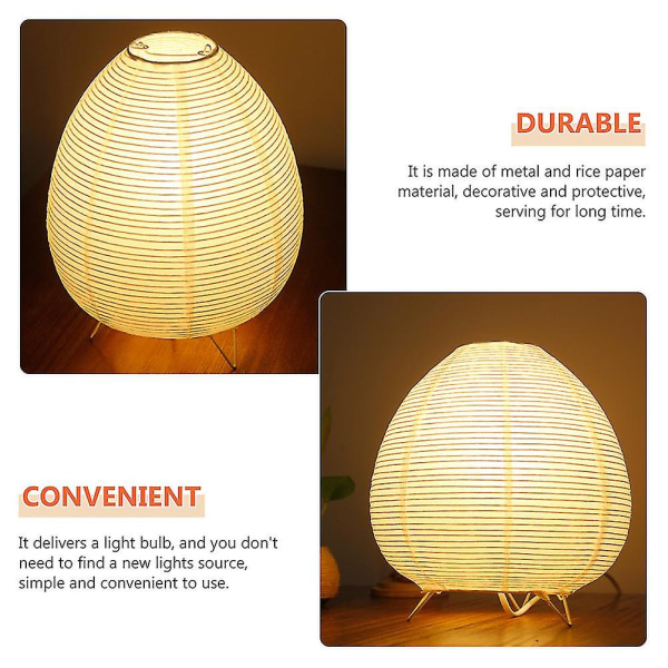 Skrivebordslampe Børne Japanske Lygter Rispapir Gulvlampe Japansk Lampe Rispapir Lampeskærme