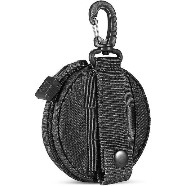 Liten Molle-vesketilbehør, oppgraderte Edc-poser Militærutstyr, Tactical Bag Case Som Myntpung nøkkelring, Veskelommebok, Trådløs hodesettpakke.