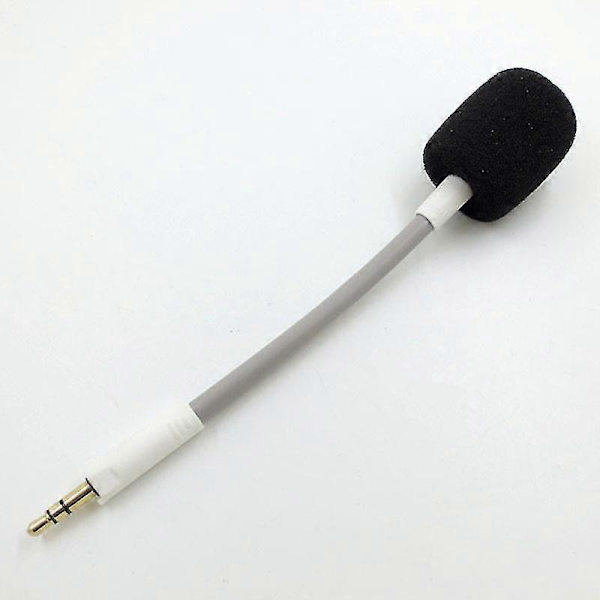 Irrotettavat mikrofonit Razer Barracuda X -langattomille kuulokkeille vaahtomuovisuojuksella White
