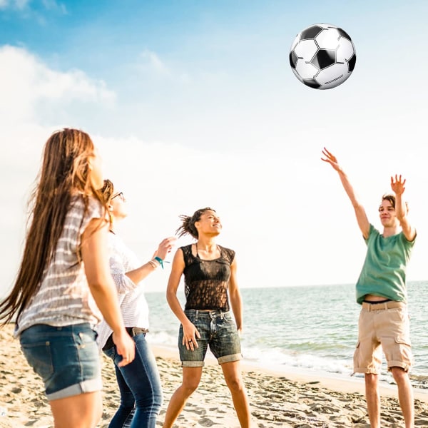 3 kpl puhallettava rantapallo 15 tuuman puhallettava jalkapallopallo räjäyttää rantapallot lapsille allasjalkapallo kesän rantauintiin