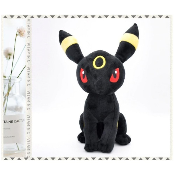 Umbreon Plysj - Umbreon Plysjdyr - Umbreon Stoffdyr - Umbreon Evolusjons Plysj Leke Samling Ny 2024 Premium Design