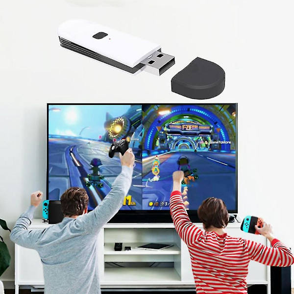 Trådløs Bluetooth-spillkontrollhåndtak-omformermottaker for /switch Pro/ spilltilbehør Hy