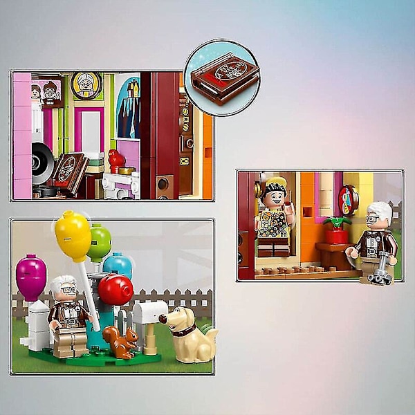 43217 Anime Pixar Opp Huset Byggesteiner Minifigur Leker