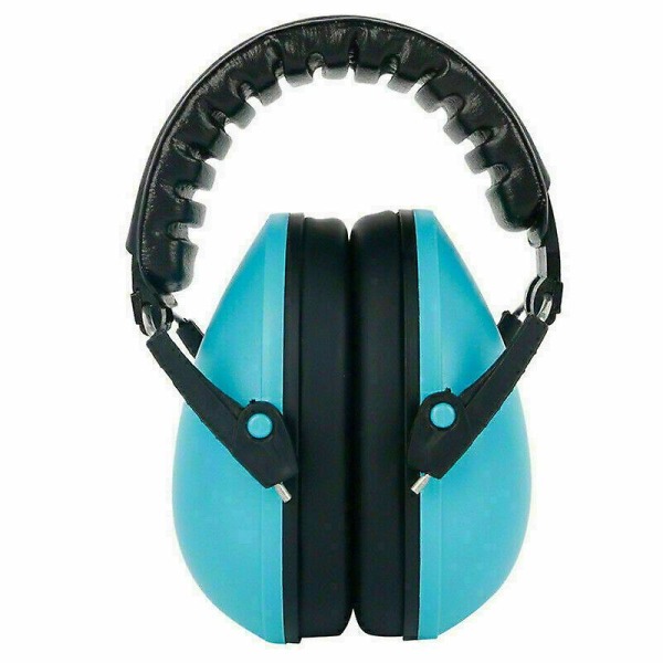 Justerbare, sammenklappelige høreværn til børn, støjreducerende høreværn Blue