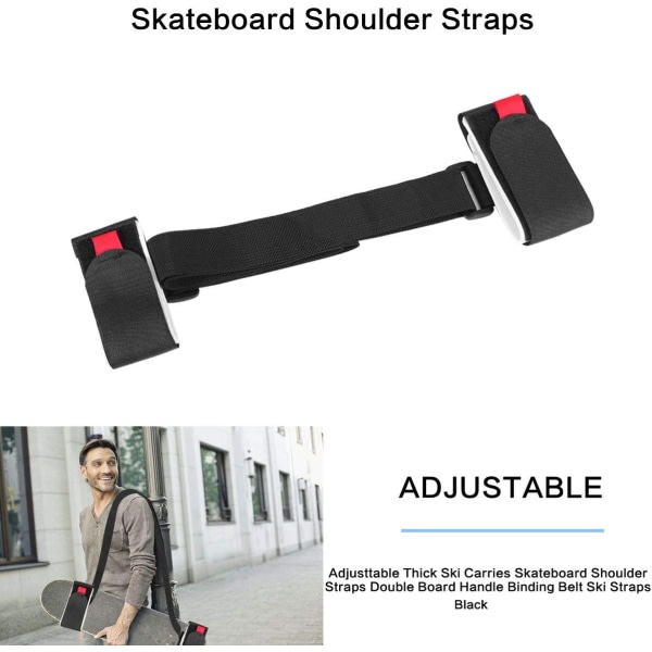 4-pack justerbar skid- och stavhållare