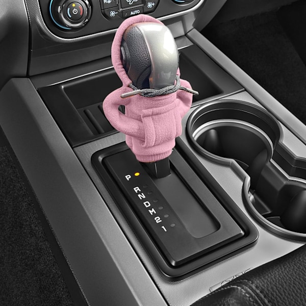 Gear Knob Hoodie, Gear Knob Cover, Gear Shift Hoodie Cover, Sjov Hoodies Gear Lever Dekoration, til Bil Dekoration Pink