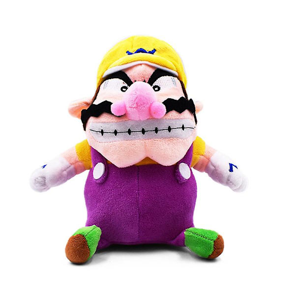 25cm Super Mario plysjdukke Wariowa Luigi Bad Mary Purple Mary dukke leketøy 25-27 cm Waluigi