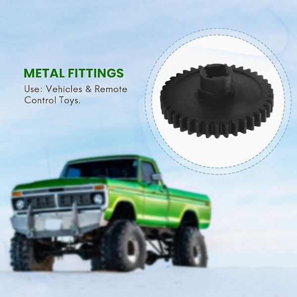 Teräksinen metallieroituspäävaihde 42t 1/18 A959-b A969-b A979-b K929-b Rc-auton päivitysosiin Hy
