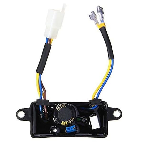 Automatisk spændingsregulator til 2-3 kW enfaset benzingenerator sort