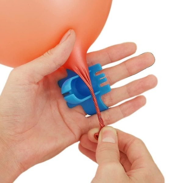 2 stykker ballonknytteværktøj, heliumballonblæser og ballontilbehør