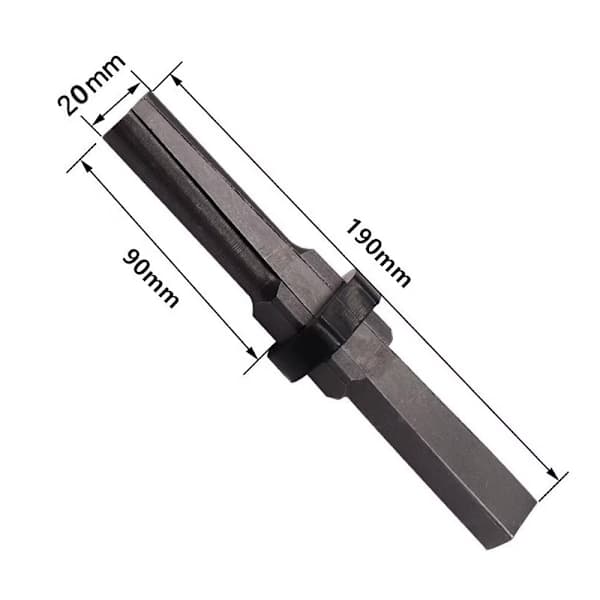 Spräckkilar för bergspräckning i metall – 5-pack 20 mm 20mm