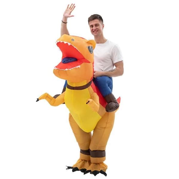 Voksen Halloween Jule Oppusteligt Cosplay Kostumesæt M/L