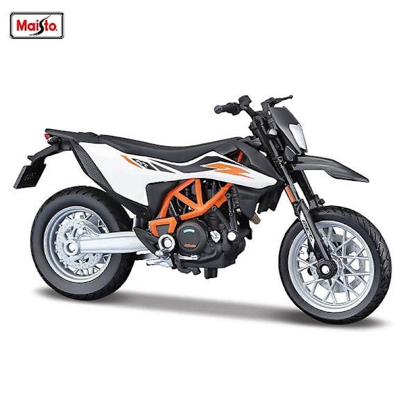 Maisto 1:18 Ktm 690 Smc R Statisk Støbt Bilmodel Legetøjsmodel Motorcykel Model Ægte Autorisation KTM 690 SMC R