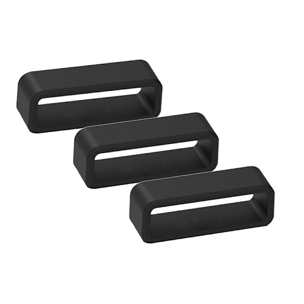 12-30mm Silikonersättning Elastiskt Armbandsur Rem Band Loop Ring Tillbehör