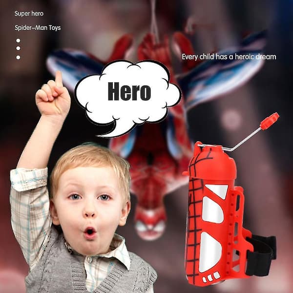 Spider Web Launcher Glove Set Hero Web Shooter Glove Toy Kids Gift