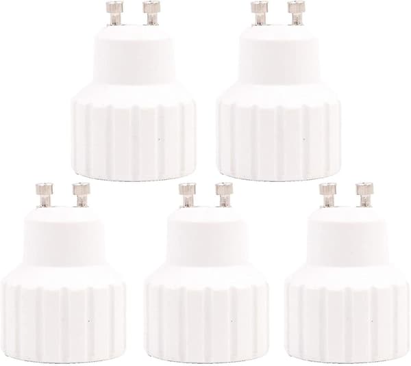 Bimirth Gu10 til Gu10 lampefatning adapter - lampe adapter - fatningsadapter til LED halogenpærer