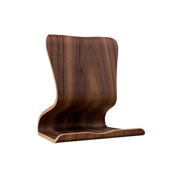 SAMDI Puinen Universaali Tablet PC Puhelin Teline iPad Samsung Tabille Walnut Wood*