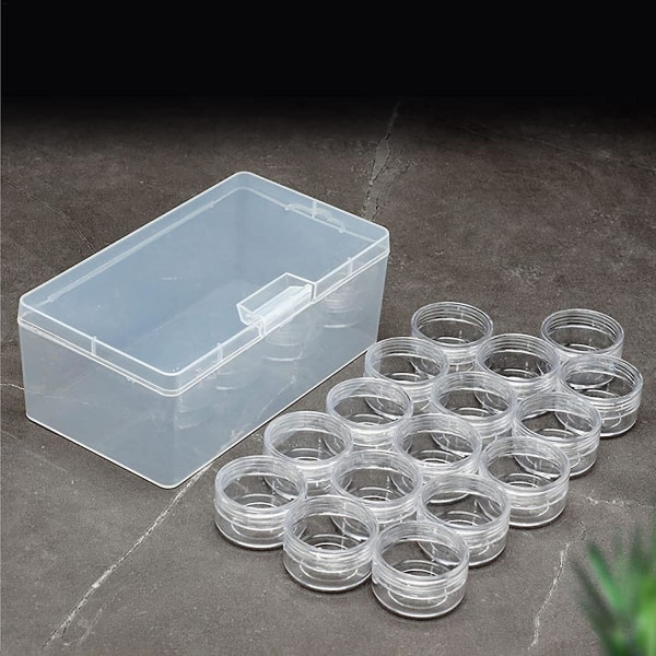 Lures Fishing Box,transparent And Tiered Lure Container For Fishing - Tackle Box Organizer With Round Independent Grids For Storing Bait, Hooks, Nuts,