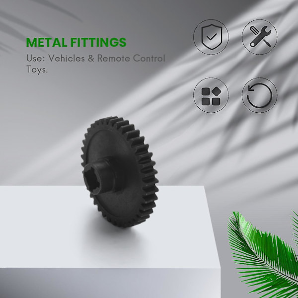 Teräksinen metallieroituspäävaihde 42t 1/18 A959-b A969-b A979-b K929-b Rc-auton päivitysosiin Hy