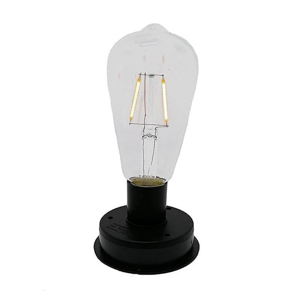 1kpl aurinkovalo LED-filamentilla, 2800K, automaattiset valoanturit, yövalo aitaan puutarhavalaisimeen (8,5 cm)